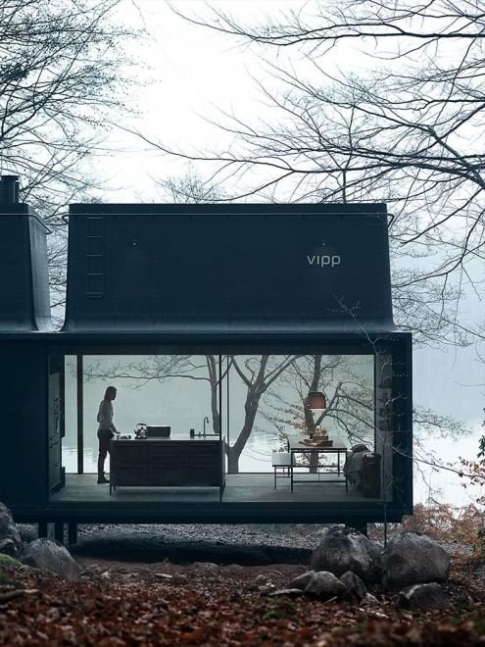 Shelter Vipp, la micro casa in mezzo al bosco